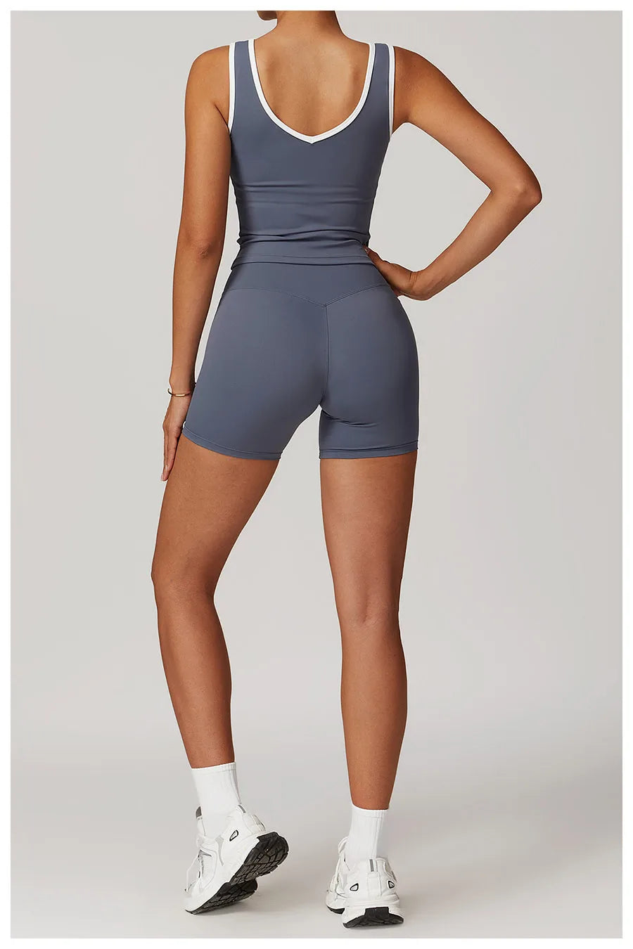 Yoga Set2 Pieces Workout Outfits Fitness Sportswear Gym Tracksuit High Waist Leggings Sports Bra Athletic Wear Women Clothes