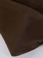Brown Shaping Fishbone Tube Top Women's Vest Sexy High Waist Slim Fit Fashion Non-Slip Strip Zipper Bustier Bra Solid Color 2C92