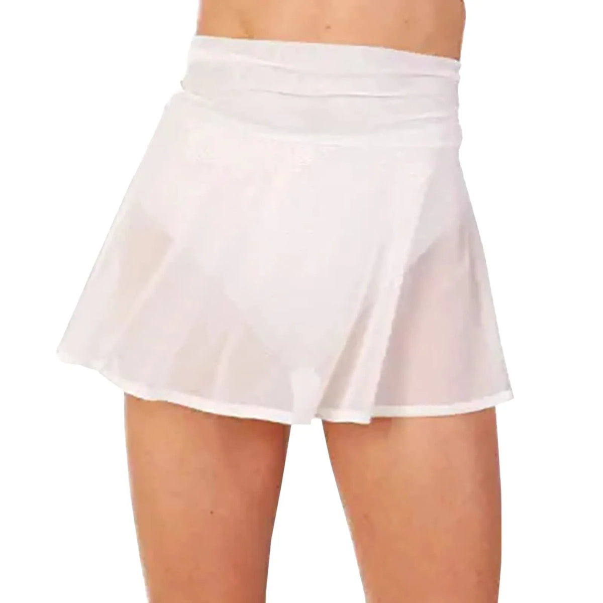 Women's Sheer Mesh A Line Mini Skirts High Waist Sheer Swimwear Cover Up Ruched Waist See Through Flowy Chiffon Wrap Mini Skirts