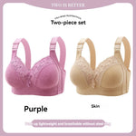 Womens Lace Bras Ultra-Thin Perspective Bralette Deep V Bra Sexy Lingerie Tops Plus SizeCup Mom's underwear active bra