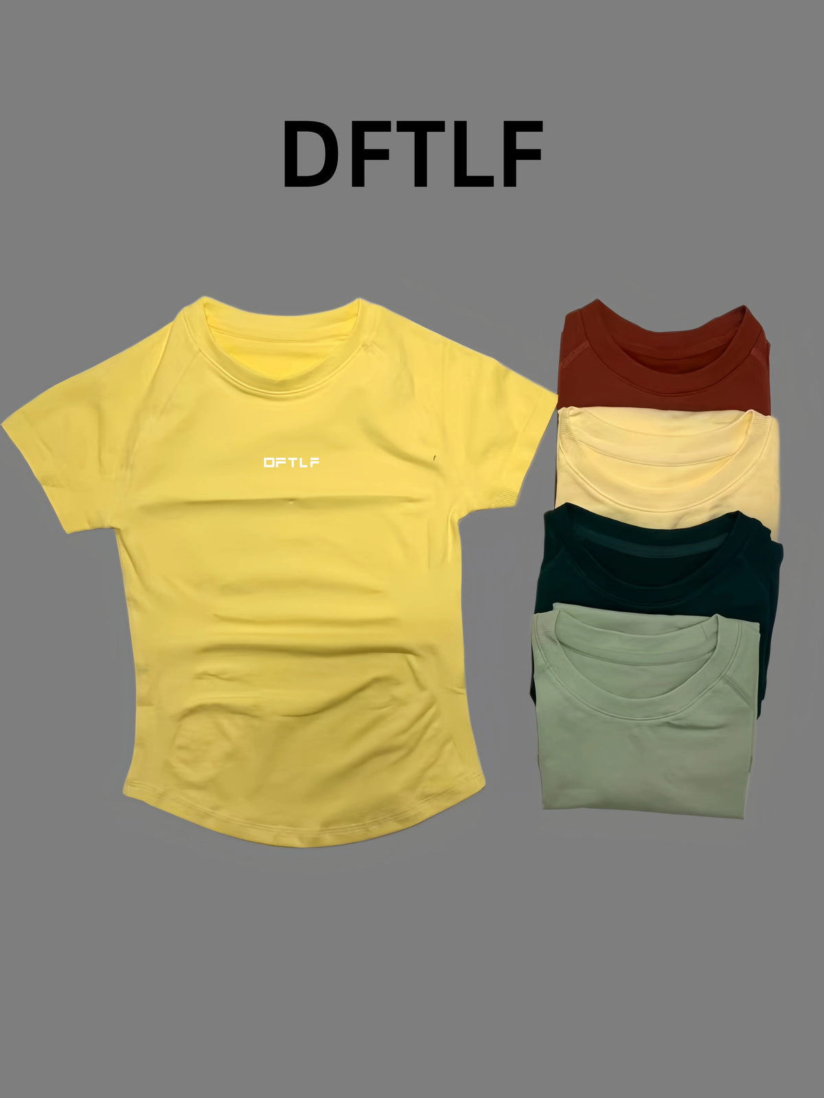 DFTLF Sport Short Sleeve Top Women Seamless Yoga Leotard Clothing Running Sports T Shirt Gym Yoga Slim Fitness Active Top Tee 