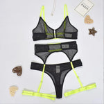 Sexy Bra & Briefs Gather Sets Seamless Sensual Transparent Thin Intimates Erotic Lingerie Suits Sexy Panties Underwear Set