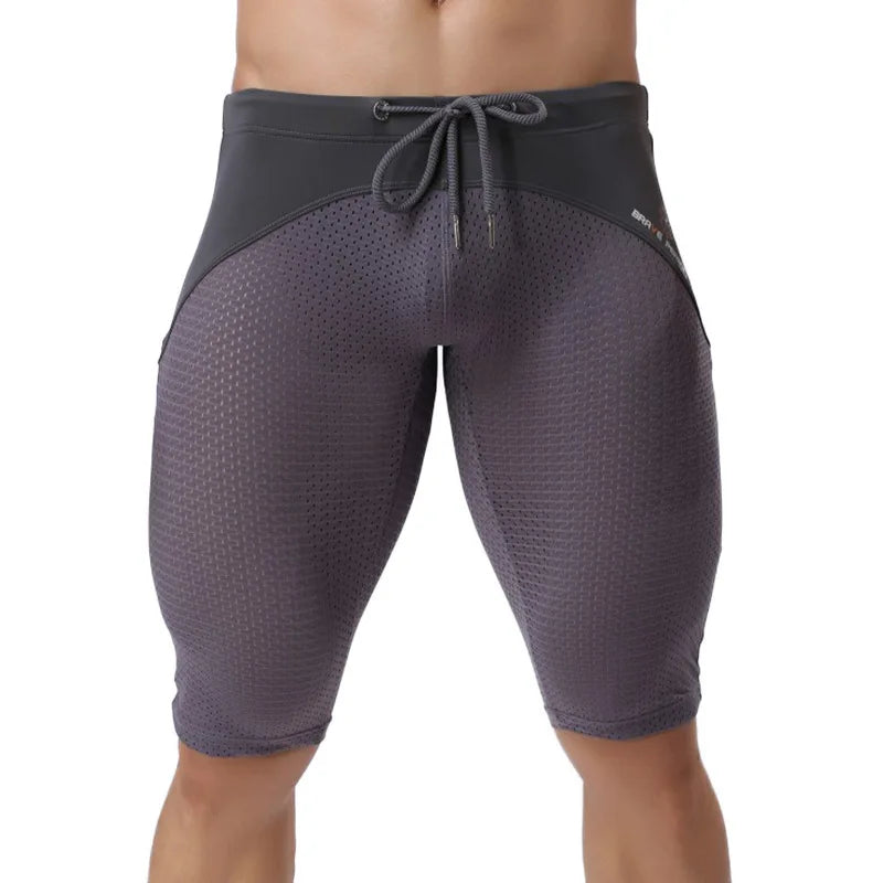 Men's Underwear Shaping Pants Sports Slim Fit Pants Sports Mid-Length Pants Cycling Pants Pants Casaul Elegant Style Pants 3TEL
