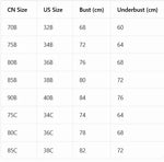 Sexy Lace Women's Bra with Patterned Engraved Cups Deep V Minimizer Bra Underwire Push-Up Stylish Ladies Intimate Underwear