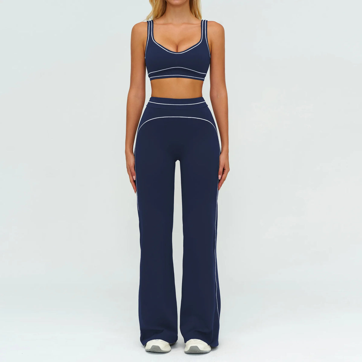 Yoga Suit 2PCS Women Tracksuits Sports Outfits Gym Clothes Running Sports Bra Suits Female Workout Yoga Clothes Athletic Wear
