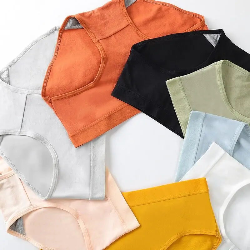 1 Pack Women Simple Panties Low Waist Soft Breathable Briefs Ladies Full Coverage Underwear Daily Solor Color Intimates M-2XL