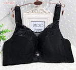 Plus Size 40-52 Sexy Seamless Bras For Fat mm oversize cup 120EFG cup bra with adjustable back underwear push up sexy lace bra