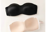 Vintage Multiway Bra Halter Neck Non-Slip Adhesive Bra for Small Bust Satin Backless Strapless Summer Lingerie UK S-XL MOYISU AB