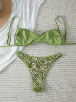 S - XL 2026 Printed Brazilian Bikini Women Swimwear Female Swimsuit Two-pieces Bikini Set Padded Bather Bathing Suit Swim Lady