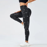 Trendy Starry Sky Sportswear Woman Gym Yoga Pants Seamless High Waist Women Sports Leggings Tummy Control Squat-Proof