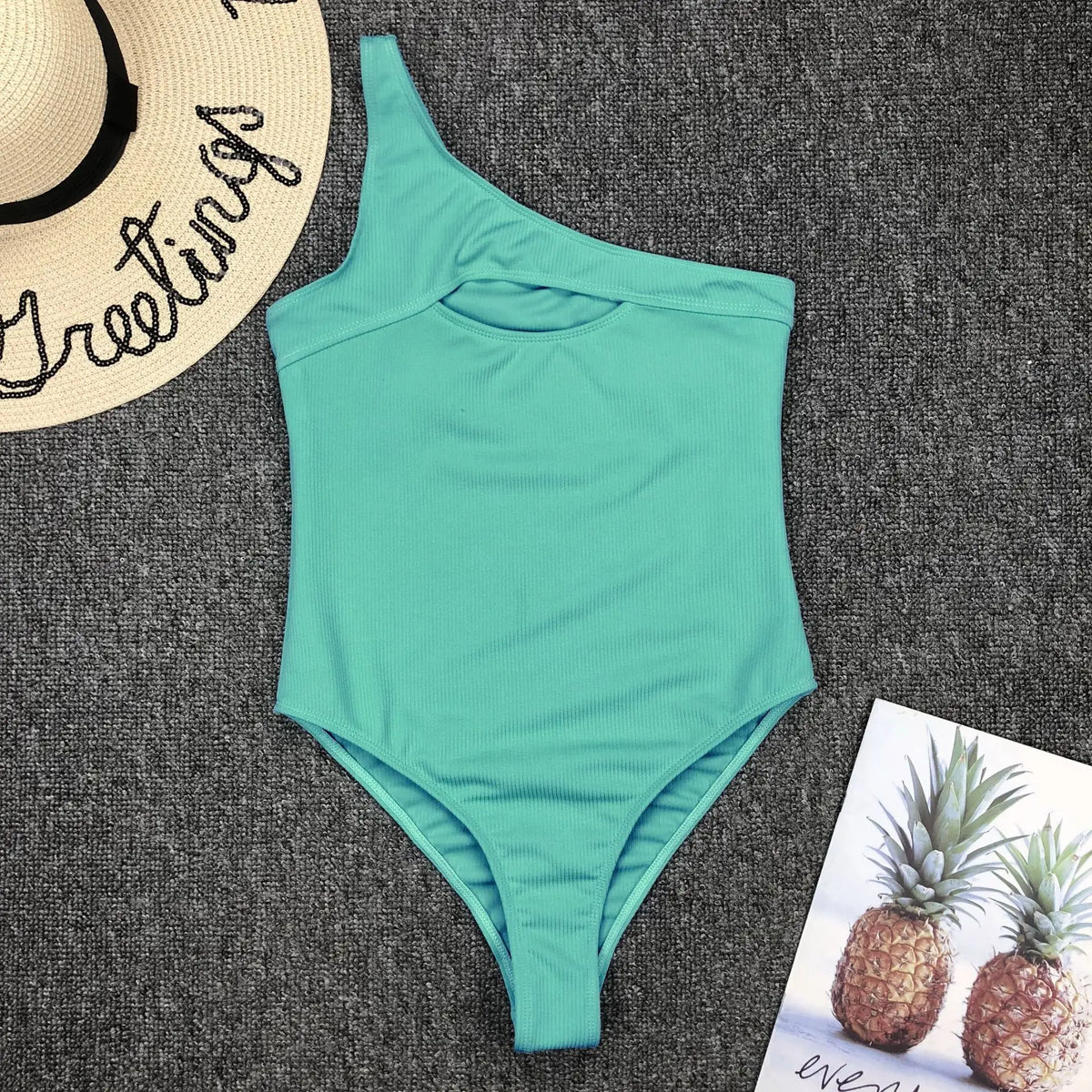 2023 Vintage Swimsuit Women One Piece Ruffle Strap Swimwear Female Push Up Monokini Padded Beach Bathing Suits Black Bodysuits