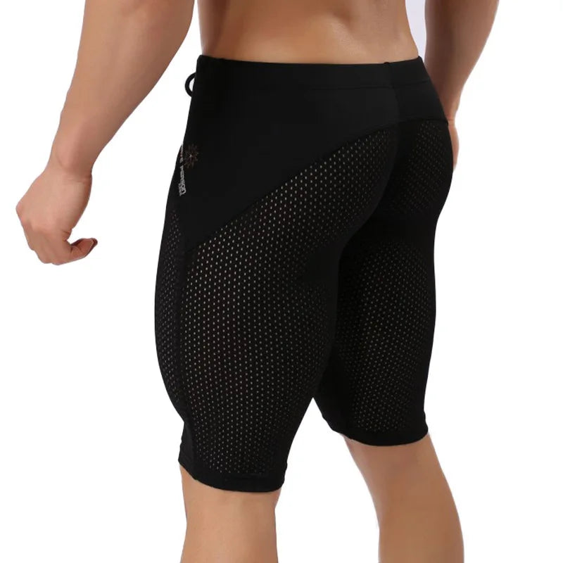 Men's Underwear Shaping Pants Sports Slim Fit Pants Sports Mid-Length Pants Cycling Pants Pants Casaul Elegant Style Pants 3TEL