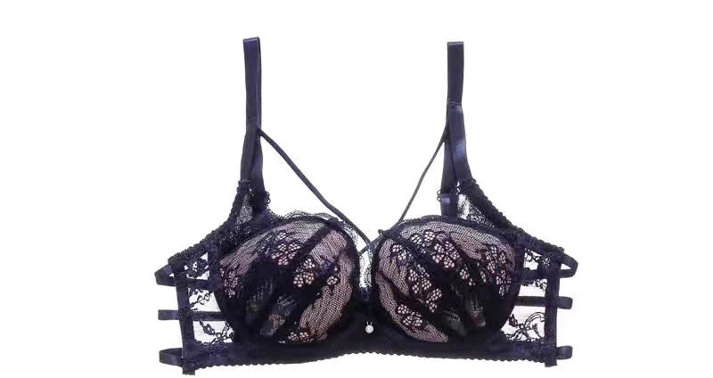 Summer Christmas Lingerie Set Red Lace Bra Lightweight Low Back Support Comfort Bralette Pure Desire AU Sizes MOYISU Sexy Tushy