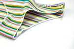 3Pcs/Set Cotton Panties For Women Colorful Striped Underwear Low Waist Briefs Breathable Underpants Female Sexy Lingerie M-XXL