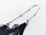 Metal Chain Hot Sexy Women Panties Cotton G String Girls Briefs Letter Thong Erotic Female Underwear Low Waist Intimates