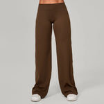 Women Straight Yoga Leg Bottoms Soft Stretchy Fabric Women's Yoga Pants GYM Sweat-Wicking Properties Running Sport Trousers