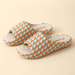 Breathable Cotton Linen Slippers For Women Men Summer Autumn House Shoes Anti-slip Keep Quiet Couples Home Floor Flax Slides