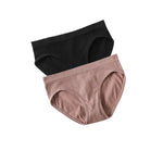 2Pcs/Set Seamless Panties Women Briefs Panty Low Rise Bikini Sexy Underwear Female Full Coverage Underpants Lingerie Panty
