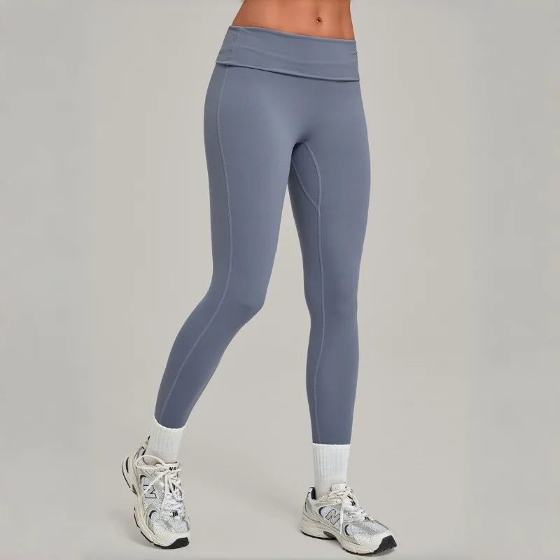 Women’s Seamless Yoga Pants Sports Fitness Gym High‑waisted Butt-Lifting Leggings Pants Training Running Workout Quick‑dry Pants