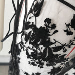 Sexy Black Lace Long Pants 3 Piece Bikini Set Women Push Up Bra Bandage Triangle Swimsuit Beach Bathing Suit Holiday Swimwear