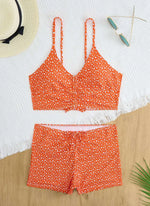 Sexy High Waist Bikini Shorts 2026 Women Swimsuit Two Pieces Swimwear Female Bikinis Set Floral Bathing Suits Brazilian Biquini