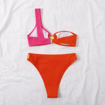Sexy Seashell High Waisted Bikini 2026 Women Swimsuit Two Pieces Swimwear Female Bikinis Set Neon Green Bathing Suits Biquini