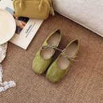 Design Women Mary Jane Shoes Fashion Shallow Slip On Shoes Spring Autumn Ladies Outdoor Party Dress Ballet Flats Shoes