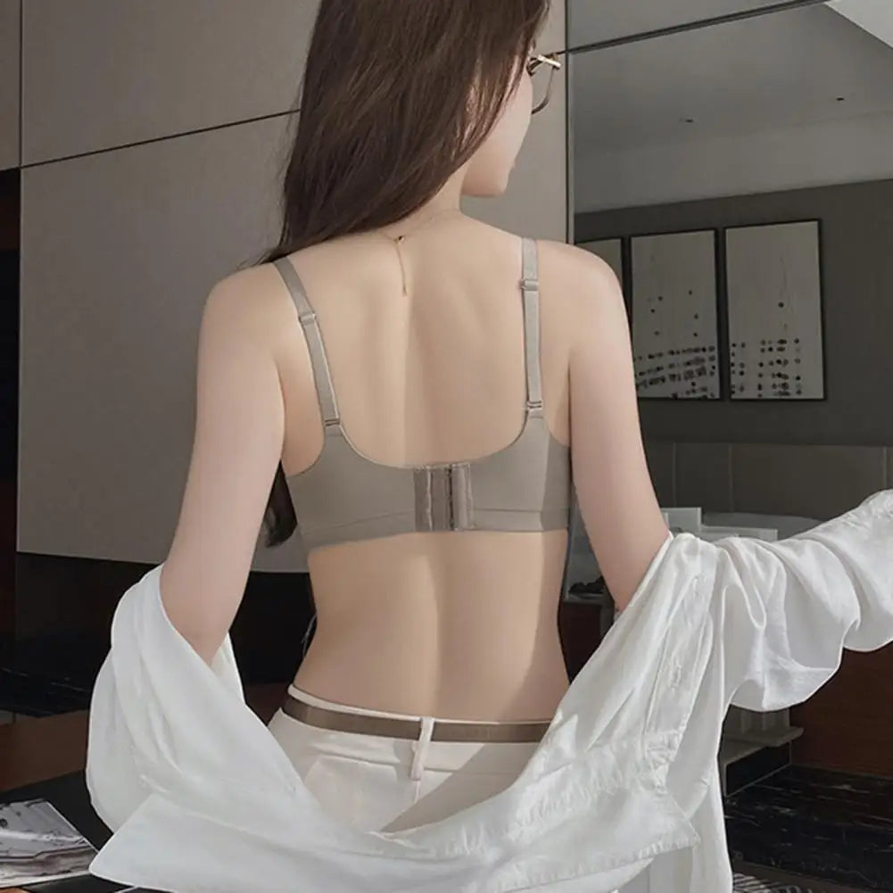No Underwire Bra Women Push-Up Bra Sexy Supportive Wireless Bra Seamless Bralette for Everyday Full Coverage Comfort