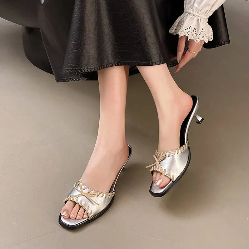 2026 Summer Slippers Women Heel Women Sandals Luxury Designer Sandals Fashion New Shoes for Women