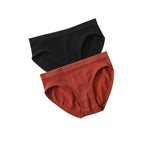 2Pcs/Set Seamless Panties Women Briefs Panty Low Rise Bikini Sexy Underwear Female Full Coverage Underpants Lingerie Panty