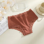 Women's Seamless Cotton Briefs Women Panties Solid Color Breathable Underwear Female Low Waist Soft Lingerie S-XXL