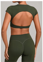 Sexy Hollow Out Backless Sports Shirts Women Shorts Sleeve High-strength Double-layer Stitching Without Chest Sports Tank Tops