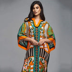 2026 Women Swimsuit Beach Cover Up dress Sleeve Kaftan Beach Tunic Long Pareos Bikinis Cover ups Summer Robe Plage Beachwear