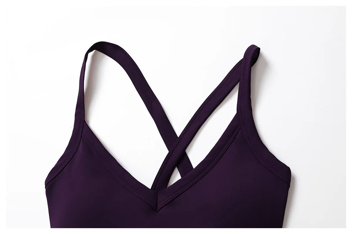 Summer Tennis Dress Women Sleeveless V Neck Slim Skirt Pleate Twisted Design Crossed Hollow Out Sports Yoga Golf Skirt Badminton