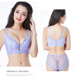 Sexy Women Bra Plus Size C D E Cup Push Up Bra Brassiere Side Adjustment Underwear Push Up Bra 75 80 85 90 95 100 105 110 115CDE