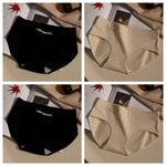 4Pcs/Set Cotton Panties Women Mid Waist Briefs Breathable Intimates Breathable Comfort Underwear M-2XL Soft Panties