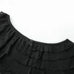 Womens Layered Ruffle Bloomers Bow Low Rise Mini Under Shorts for Dresses Summer Clothes