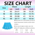 Women Solid High Waist Swim Skirts Hollow Out Floral Cutout Scalloped Hem A Line Bikini Cover Up Skirt Vacation Pool Beachwear