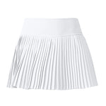 Summer Women Tennis Pleated Skirt With Inner Lining High Waist Double Layer Design Sport Sexy Fitness Yoga Skirts With Pockets
