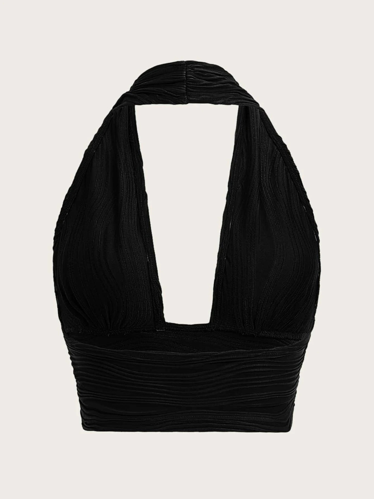 Sexy Solid Backless Crop Halter Top Women Summer 2024 Y2K Clothes Grunge High Street Style Club Sleeveless Cami Top Streetwear