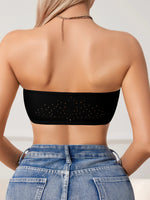 Strapless Women's Bra Simple Front-Clasp Push up Sexy Bras Unlined Wire-Free Comfortable Sexy Bras