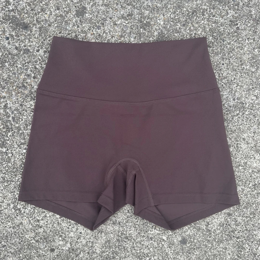 Solid Color High Waist Yoga Short Leg Women Fitness Sport ShortBike Soft Squatting Proof Comprehensive Training Jog Athletic