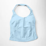 NCLAGEN Fitness Halter Top Woman Gym Clothes Removable Chest Pad Yoga Tank Push-up Sports Bra Workout Activewear Pilates vest