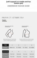 MOYISU Adjustable Anti-Sag Bra for Women, Big Bust Minimizer Wireless Bralette Lightweight No Spillage Comfort Plus Size Summer