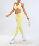 Women's Yoga Sets Fitness Sports Gym Slim Fit Hip-lifting Beautiful Back Suits Workout Casual Running Training Sets