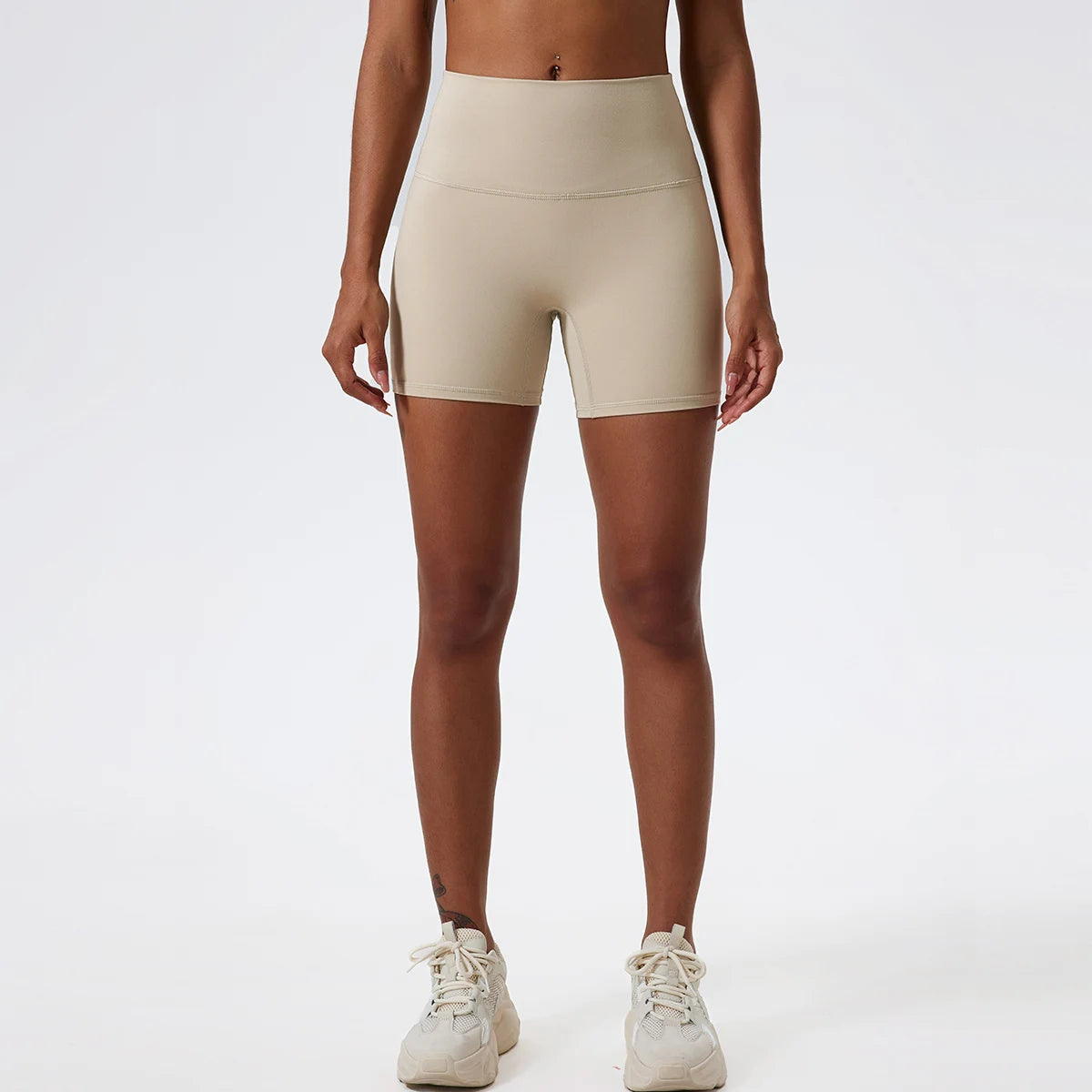 Hearuisavy Summer Soft Sports Shorts Buttock Lift Gym Leggings Women High Waist Yoga Shorts Women Running Cycling Workout Shorts