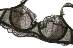 Logirlve Ultrathin Bra Transparent Brassiere Sexy Underwear Plus Size Cup Embroidery Women Lingerie Lace Bras Hollow out