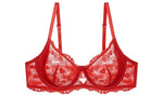 Sheer Lace Teddy Lingerie Set Panty Sexy Bra & Panty Set Ultra Thin Comfortable Summer Wear S-3XL BC Sexy Gift Sexy Tushy MOYISU