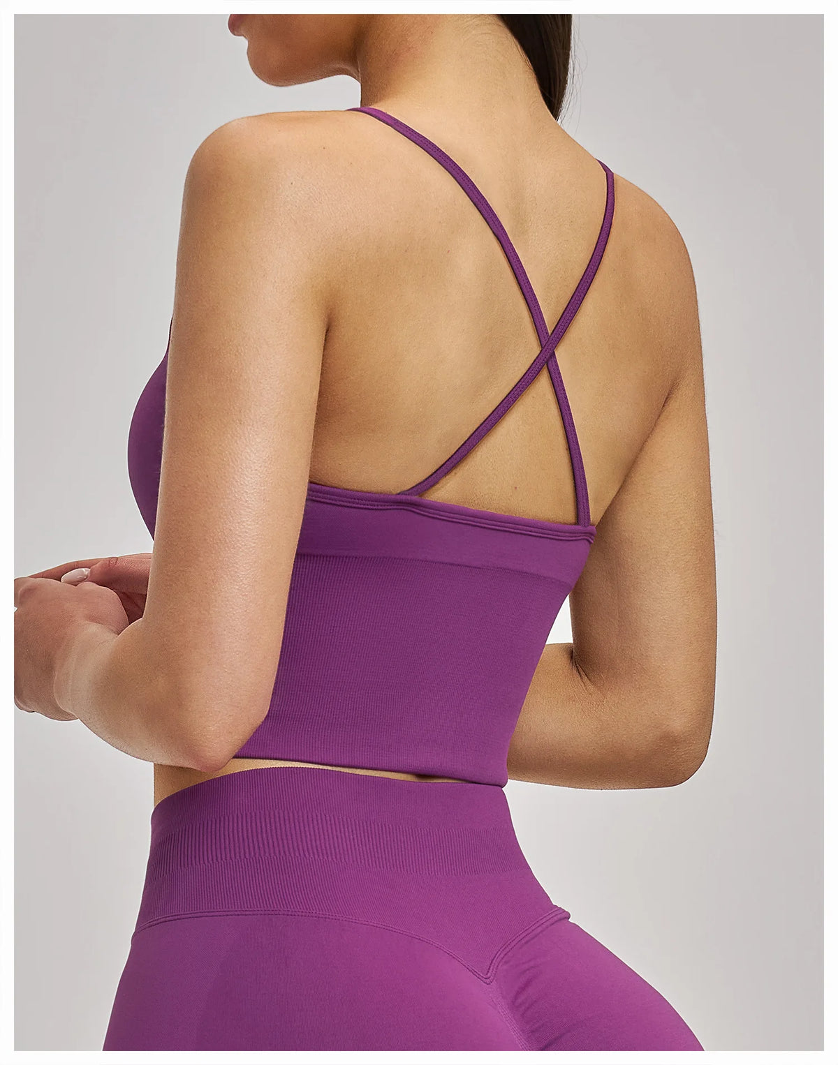 Seamless Sports Bra Women Shockproof Fitness Tops Push Up Gym Crop Top Brassiere Sport Bras Gym Workout Top Breathable Yoga Bra