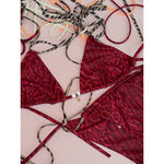 Swimsuit For Women Push Up Swimwear 2026 Bikinis SexyBikini Set Brazilian Biquini Print Bathing Suit Summer Beachwear Female